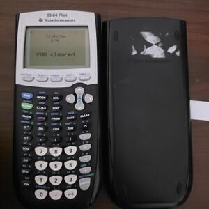 Texas Instruments TI-84 Plus Graphing Calculator No Battery Cover C